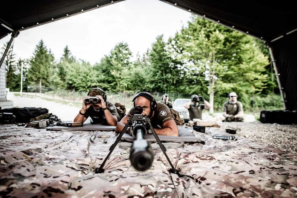 Long Range Schießen und Scharfschützen-Training